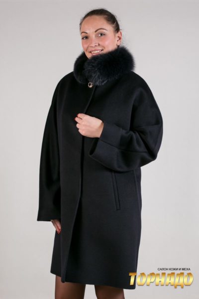 Женское пальто из кашемира. Артикул 22069.