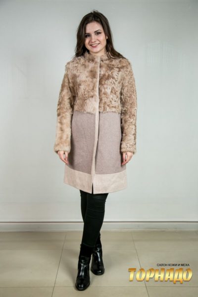 Женское пальто из кашемира. Артикул 23065.
